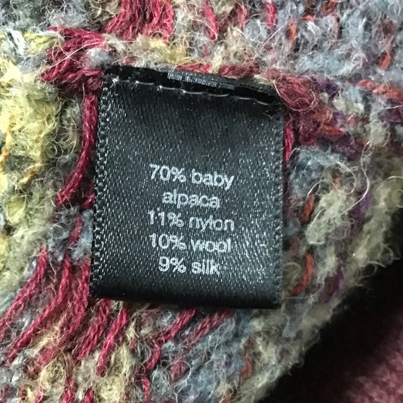 Peruvian Connection | Alpaca Blend Cardigan Small - Picture 4 of 5